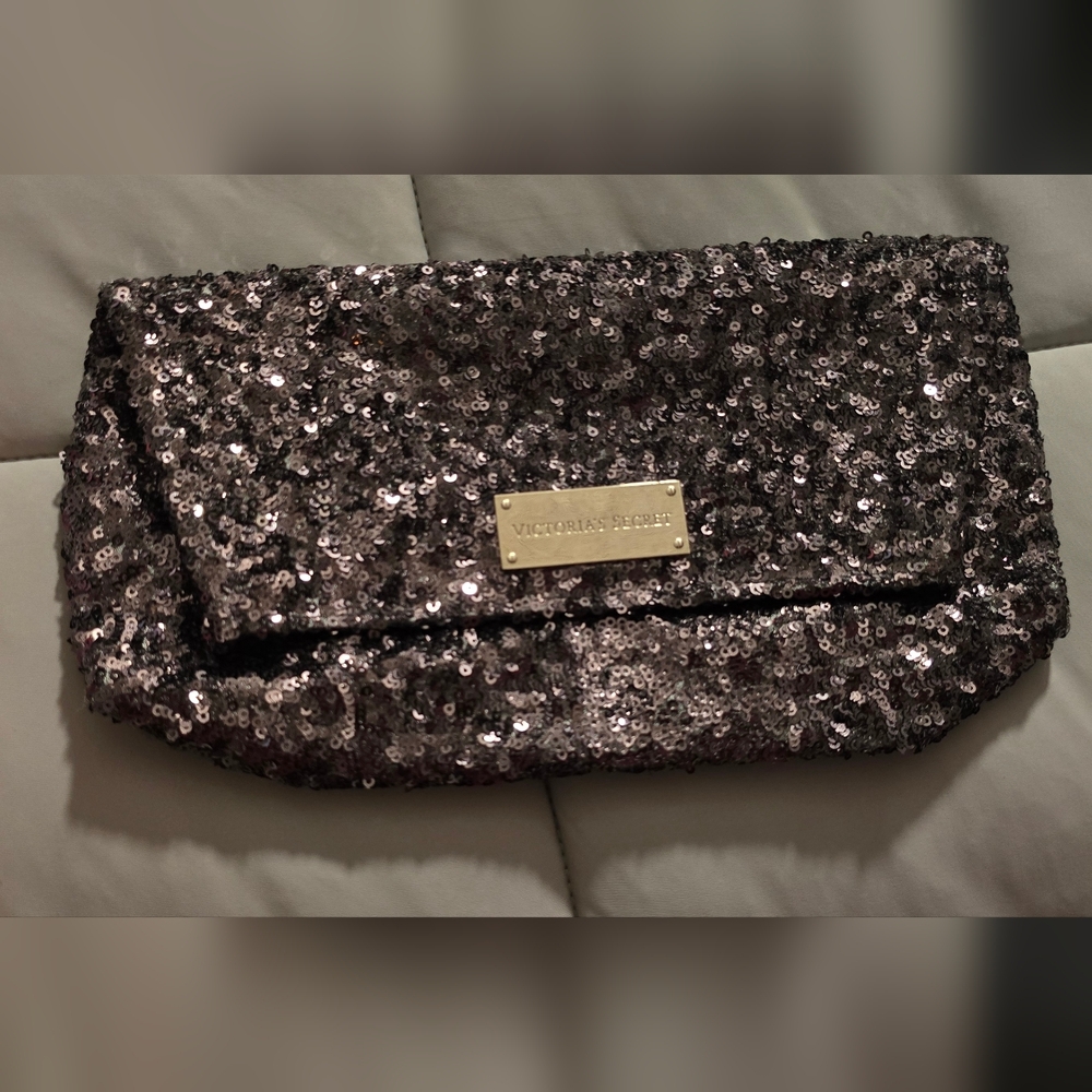 Victoria's Secret Black Sequin Mini Skirt